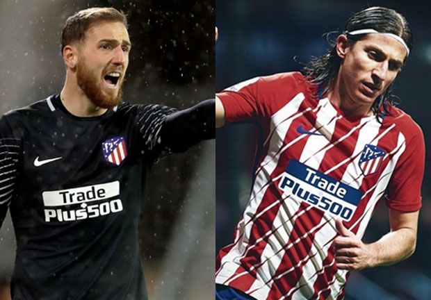 Atletico Madrid Pastikan Oblak dan Filipe Luis Bertahan