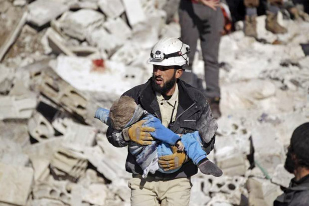 Suriah Tuding White Helmets Culik 44 Anak-anak