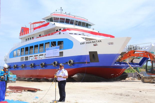 Kapal Ihan Batak Diluncurkan, Kemenhub Giat Sosialisasikan Keselamatan Berlayar