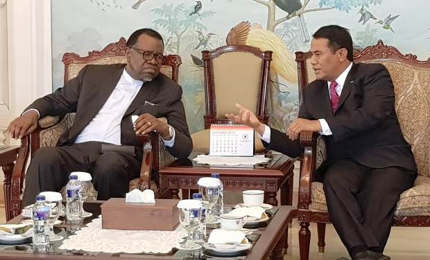 Presiden Namibia Apresiasi Sektor Pertanian Indonesia