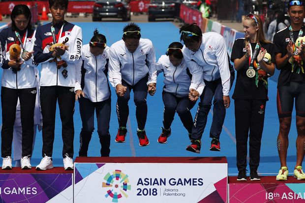 Jepang Rebut Emas Terakhir Asian Games 2018