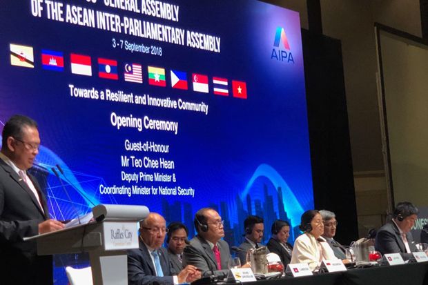 Lewat Pantun, Bamsoet Semangati Anggota Parlemen ASEAN