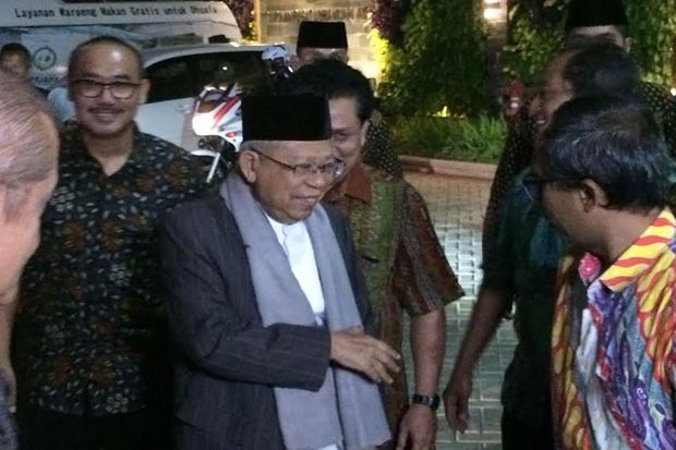 Kunjungi PP Muhammadiyah, KH Maruf Amin Minta Dukungan