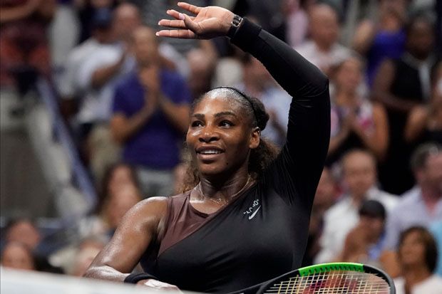 Lolos ke Semifinal, Serena Williams 2 Langkah Menuju Rekor Baru AS Terbuka