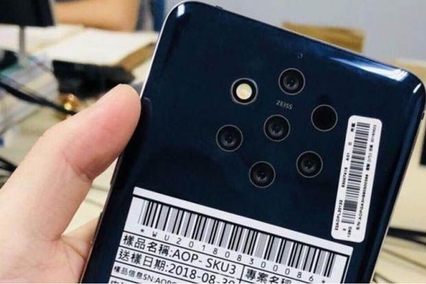 Wow, Nokia 9 dengan 5 Kamera Disertifikasi China Sejak Mei 2018