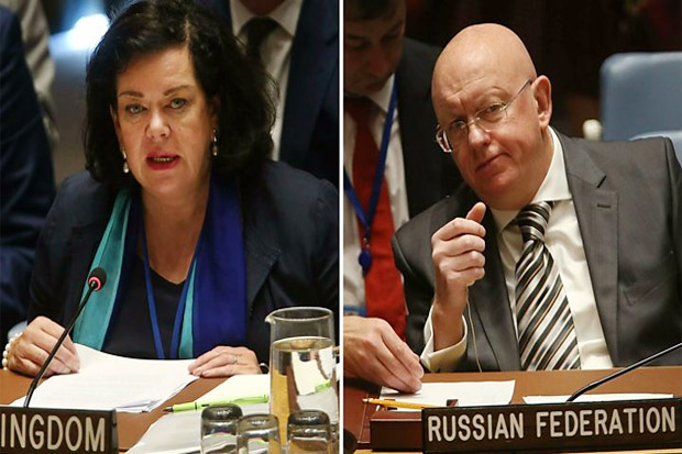 Inggris dan Rusia Bentrok di Dewan Keamanan PBB