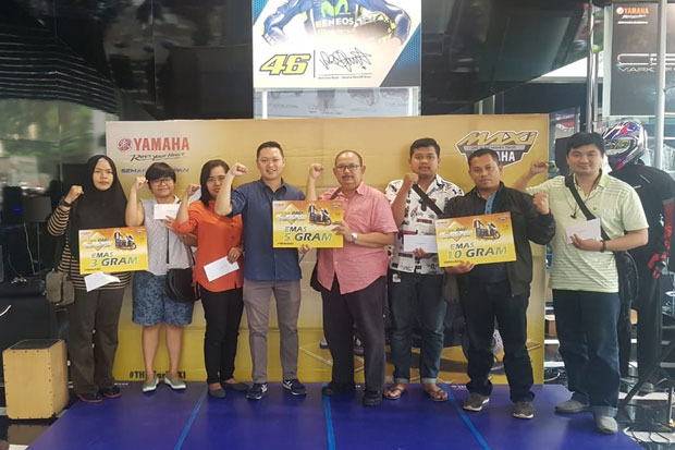 Yamaha Jakarta Bagi-Bagi Emas ke Pemenang THR Lexi