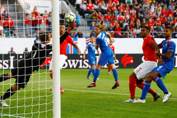 Granit Xhaka dkk Pesta Setengah Lusin Gol ke Gawang Islandia