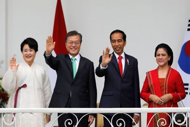 Presiden Jokowi Lakukan Pertemuan Bilateral dengan Presiden Korsel