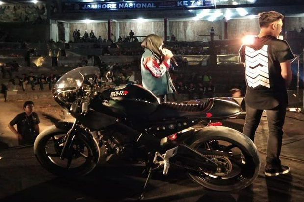 Honda CBR  Modifikasi  Sedot Perhatian Bikers di Jambore Bali