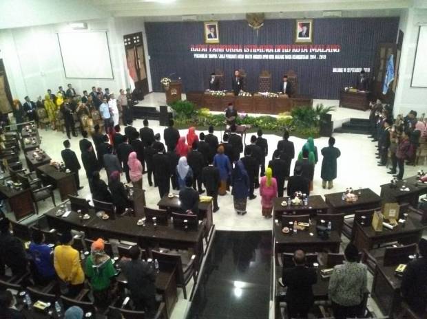 Sah, 40 Anggota DPRD Kota Malang Dilantik Isi Kekosongan