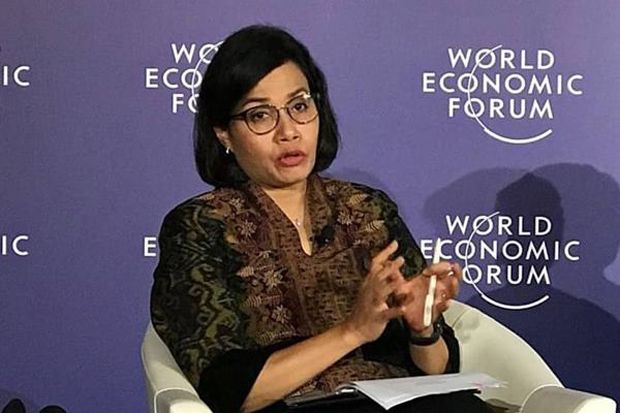 Di Forum Ekonomi Dunia, Sri Mulyani Sebut Pertumbuhan Ekonomi Indonesia Sehat
