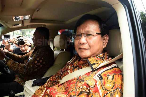 Bertemu Keluarga Gus Dur, Prabowo Ditanya tentang Khilafah