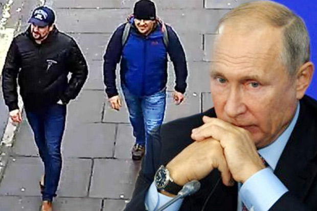 Putin Bela Tersangka Kasus Serangan Racun Skripal