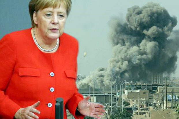 Gunakan Senjata Kimia, Merkel Tegaskan Jerman Bakal Bombardir Suriah
