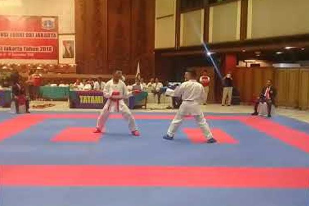 Inkanas Jadi Juara Umum Kejurda Karate DKI