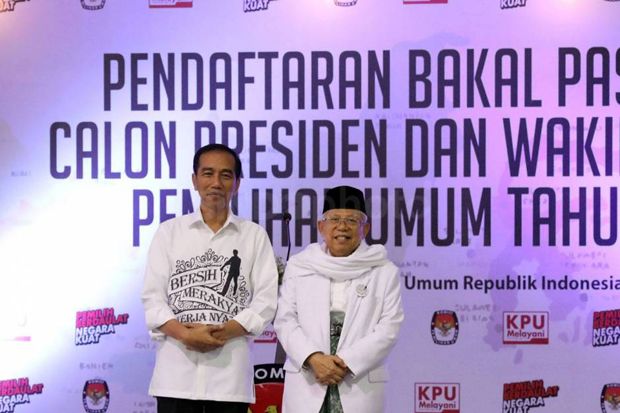 Kepala Daerah Dukung Jokowi-Maruf  Atas Kesadaran Sendiri