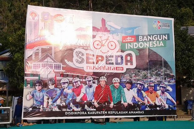 Gasing, Siap Meriahkan Sepeda Nusantara 2018 di Kepulauan Anambas
