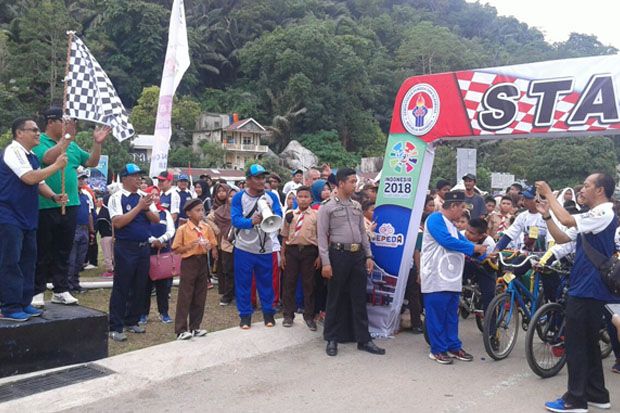 Sepeda Nusantara 2018 di Kepulauan Anambas Ajang Memupuk Tali Silaturahmi