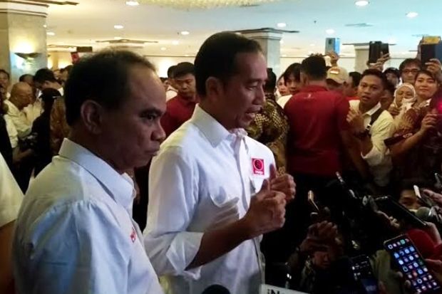 Jokowi Sebut Projo Relawan Sejati Bukan Relawan Kardus