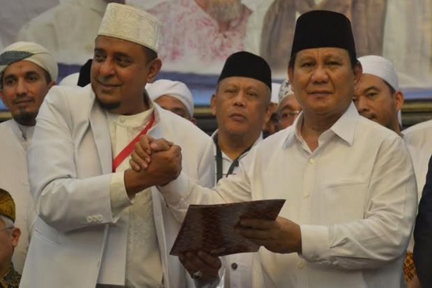 Ini Isi Pakta Integritas GNPF Ulama yang Diteken Prabowo-Sandi