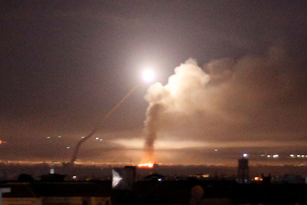 Pertahanan Udara Suriah Tembak Jatuh Rudal Israel