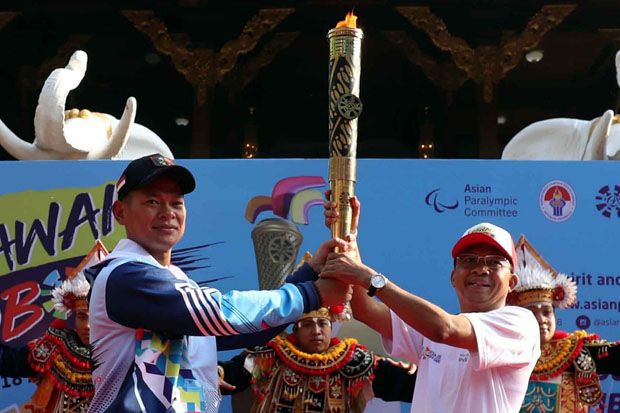 Pawai Obor Asian Para Games 2018 di Bali Dipastikan Paling Meriah