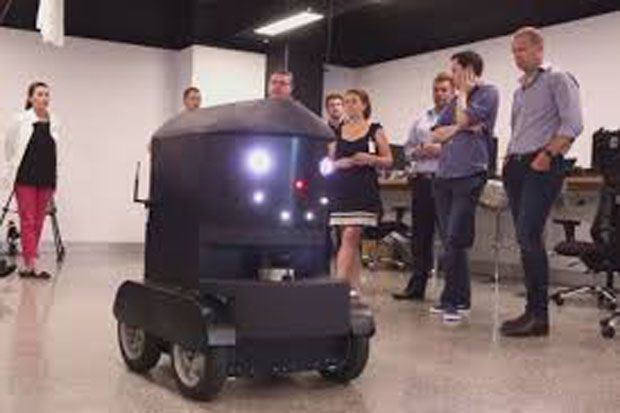 Robot Otonom Memetakan Lingkungan Baru