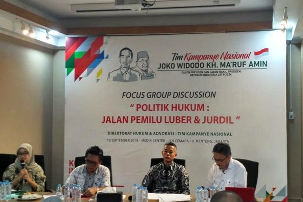 TKN Jokowi-KH Ma\ruf Ajak Timses Belajar Politik Olahraga