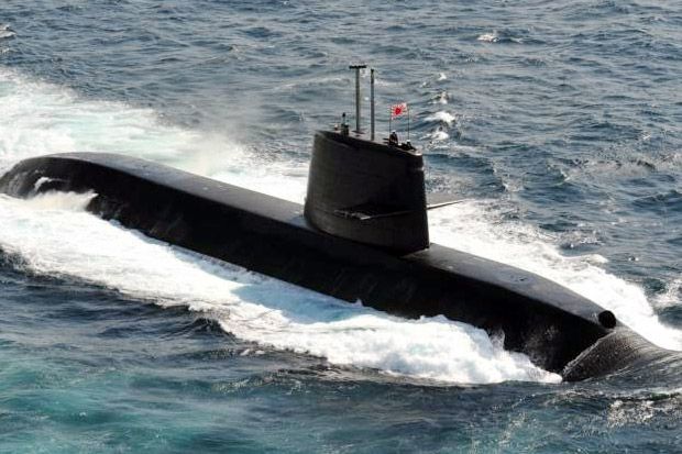 Kapal Selam Jepang Gelar Latihan Militer di Laut China Selatan