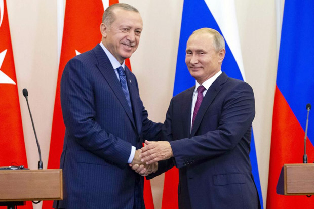 Putin dan Erdogan Setujui Zona Demiliterisasi di Idlib