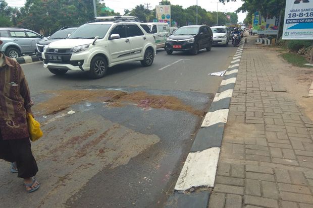 Pamit Makan Siang, PNS di Palembang Tewas Dihantam Truk
