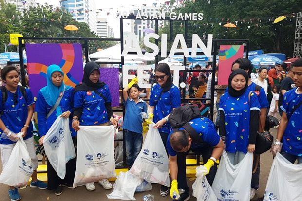 Asian Games Berlalu, Danone Aqua Terus Sebarkan Energi Kebaikan