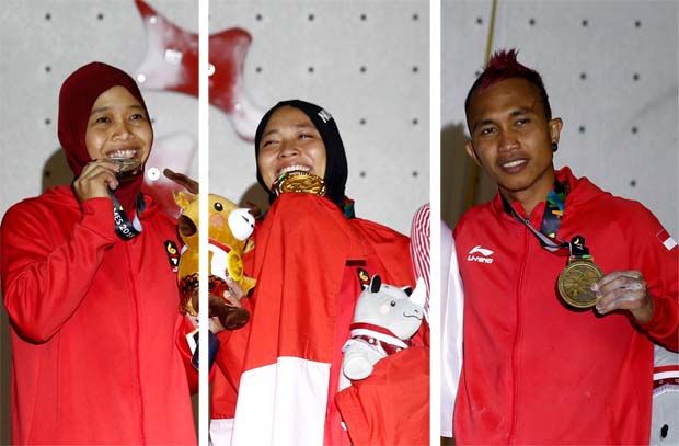 Bersinar di Asian Games 2018, Tiga Atlet Panjat Tebing Diundang ke China