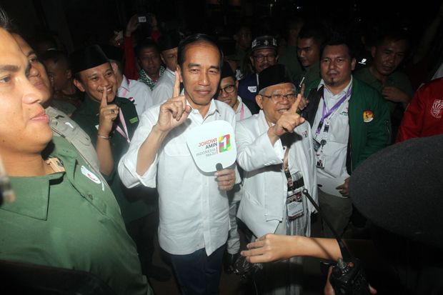 Dapat Nomor Urut Satu, Jokowi: Memang yang Diperebutkan RI 1