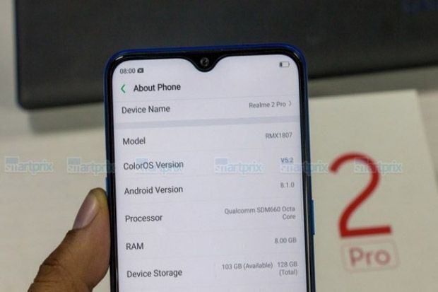 Pakai RAM 8 GB, Realme...