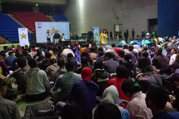 Ribuan Peserta Ikuti Audisi Rising Star Indonesia di Bandung