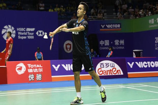 Singkirkan Chou Tien, Anthony Ginting Melaju ke Babak Final China Terbuka 2018