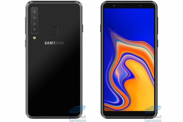 Melihat Detail Permukaan Samsung Galaxy A9 Pro (2018)