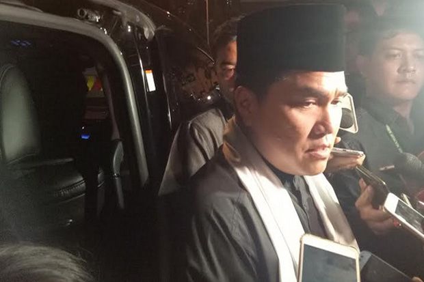 Erick Thohir Sambut Baik Ketua Kadin dan Hipmi dalam TKN Jokowi