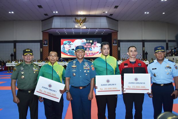 Mabesad dan Forki DKI Juara Umum Piala Panglima TNI VI