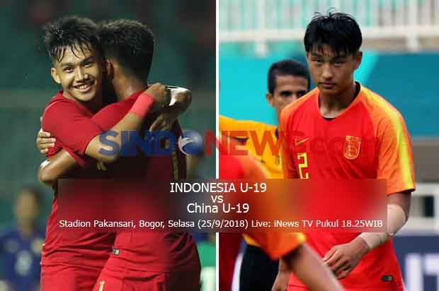Preview Timnas Indonesia U-19 vs China: Bukan Sekadar Laga Hiburan