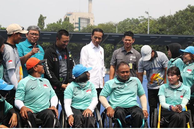 Jokowi Pastikan Bonus Atlet Asian Para Games Sama dengan Asian Games