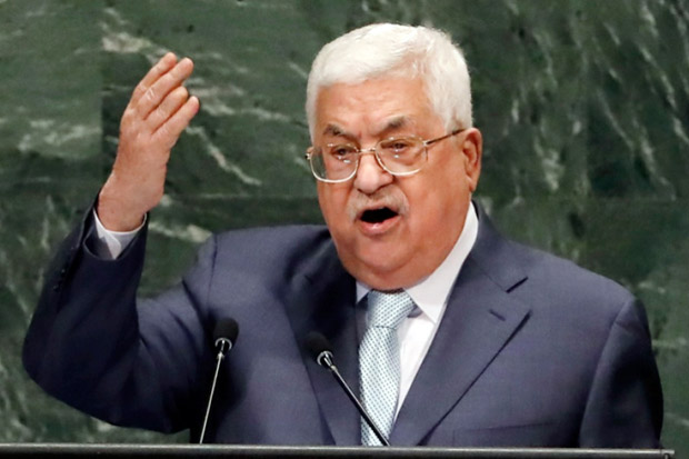 Abbas di PBB: Di Mana Perbatasan Israel?