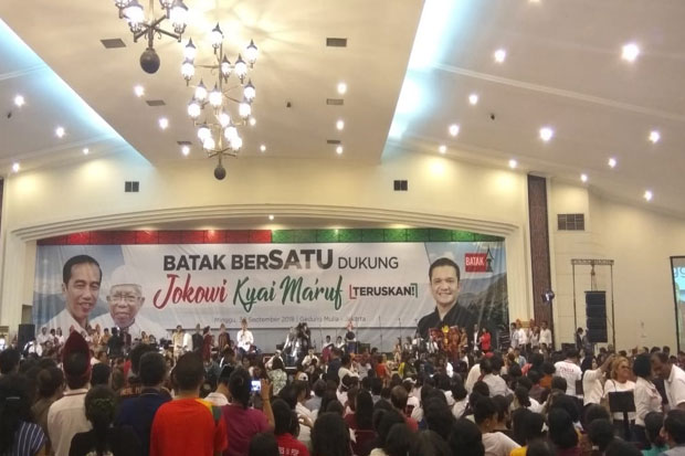 Komunitas Batak Bersatu Deklarasikan Dukungan untuk Jokowi-Maruf
