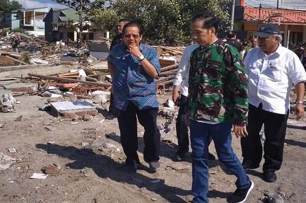 Jokowi  Tekankan Evakuasi Korban Jadi Prioritas Pertama