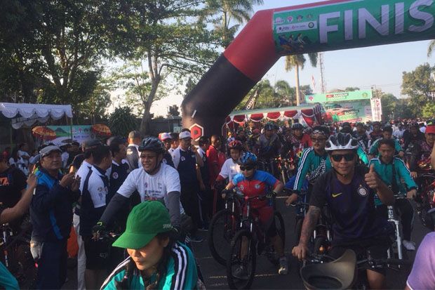 Sepeda Nusantara Etape Tabanan Semarak, Tingkatkan Pertumbuhan Ekonomi