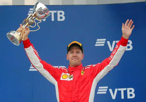 Vettel Masih Yakin Bersaing untuk Gelar Juara Dunia