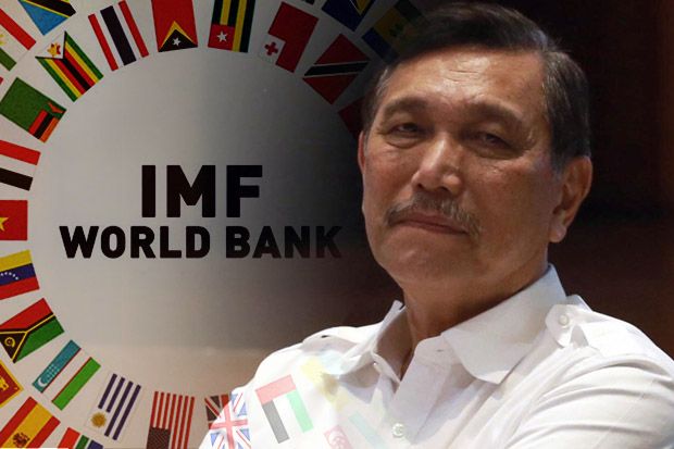 Menko Luhut Bawa Isu Bencana Alam ke Annual Meeting IMF-World