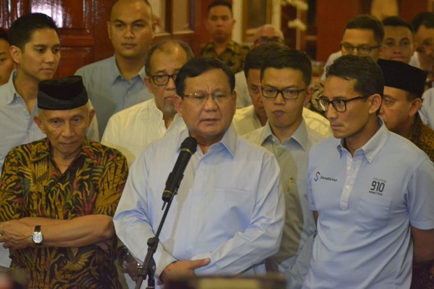 Prabowo Minta Maaf Terkait Kabar Bohong Ratna Sarumpaet Dikeroyok